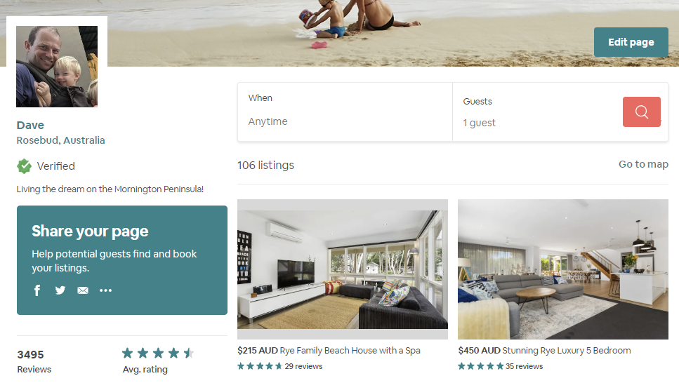Airbnb Monrington Peninsula